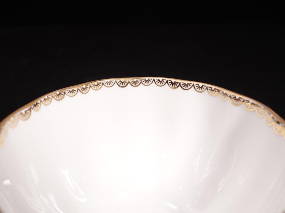 ロモノーソフ LOMONOSOV コバルトネット カップソーサー プレート ペア