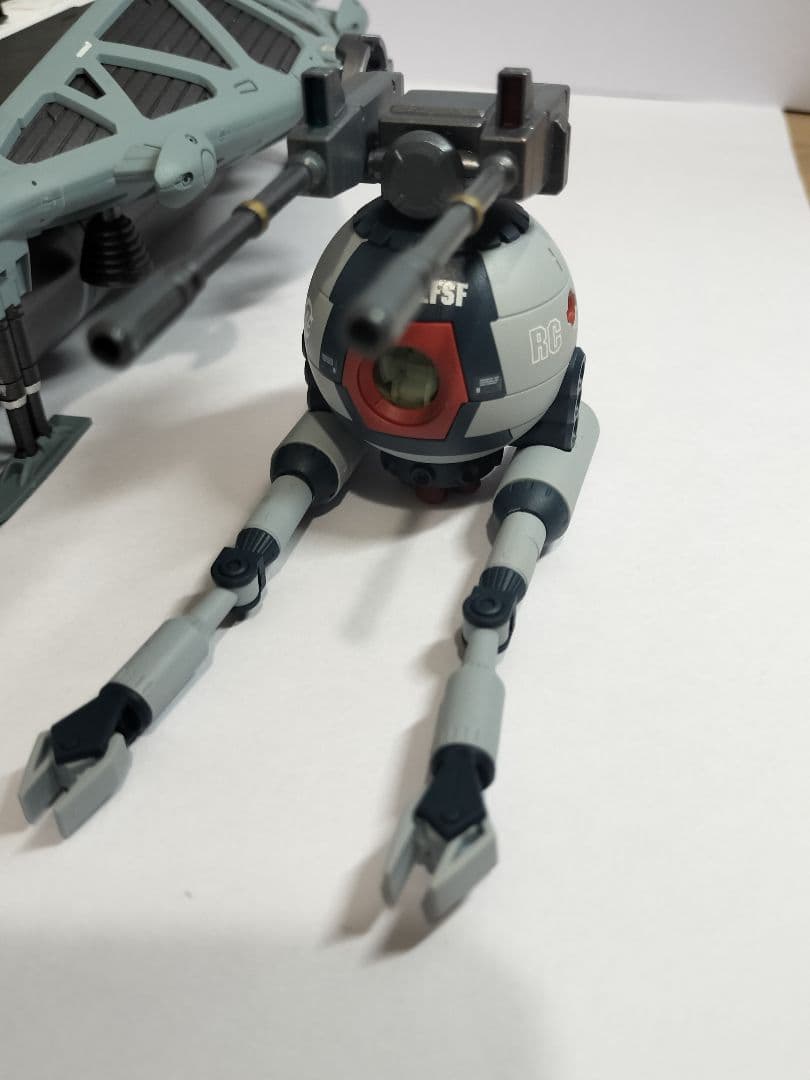 MGジェスタ＋89式ベースジャバー＋HGUCボール2体セット、塗装済、合体改造