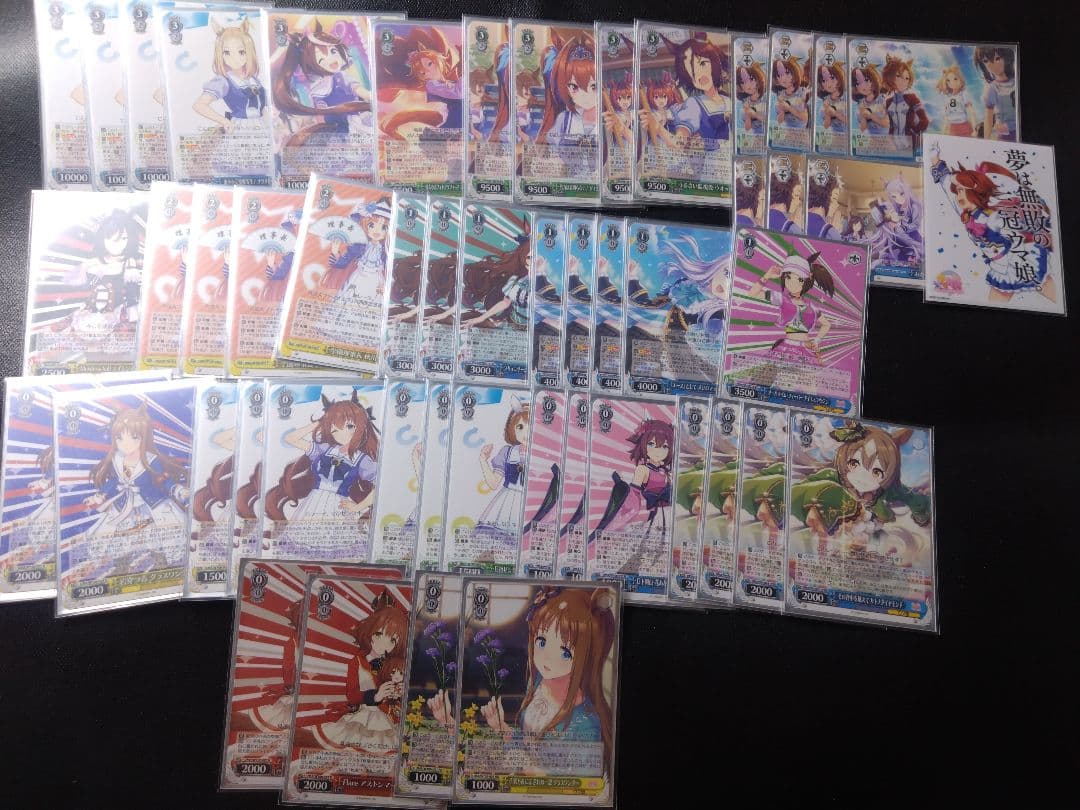 引退品ヴァイスシュヴァルツ ウマ娘デッキ7個+ディズニーデッキ セット
