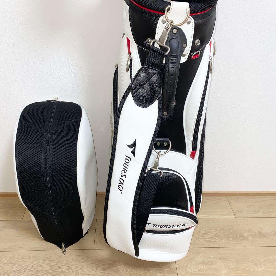 TOURSTAGEゴルフクラブ フルセット☆初心者メンズ右利きキャディバッグ付R