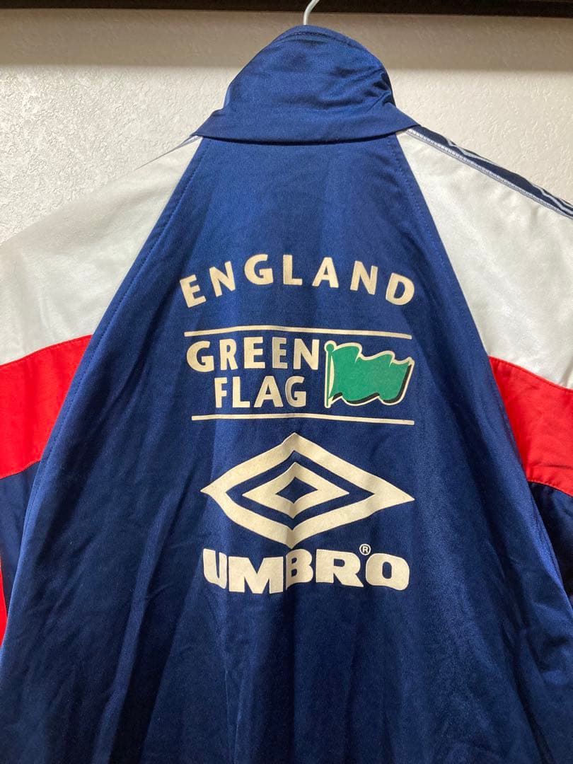 Umbro 1990年代イングランド代表フルスポンサートラックジャケットアンブロ