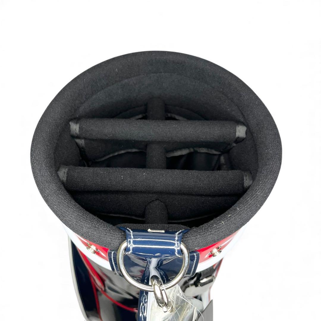 kasco キャディーバック　未使用　9型　キャスコ　フード付　エナメル　ゴルフ