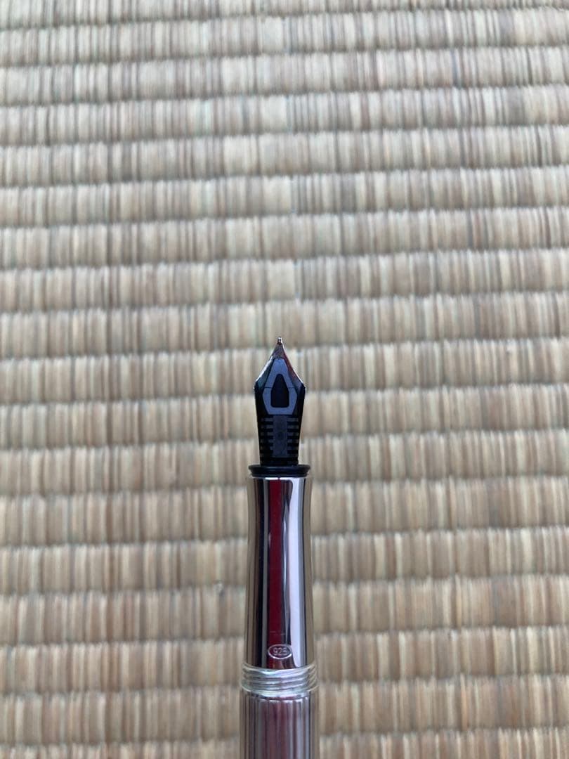 本日限定！ファーバーカステル伯爵コレクション 万年筆　sv925 fニブ