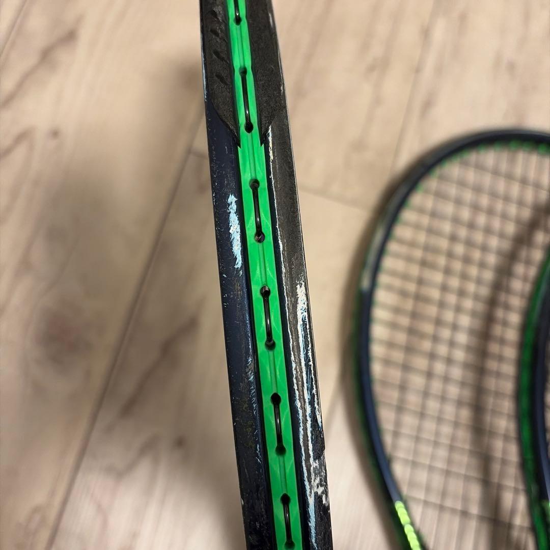 ファトムプロ100テニスラケット 3本セット