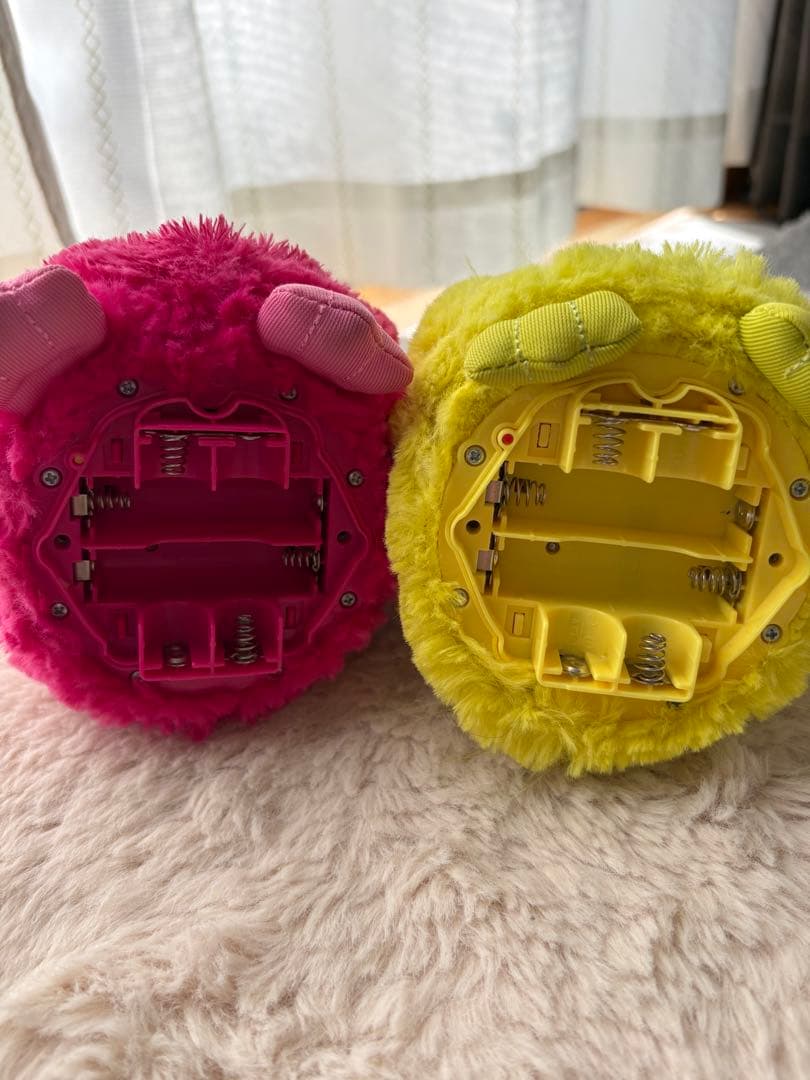 【希少セット】ファービー 2012 イエロー（音声なし）＆ピンク（動作確認済み）