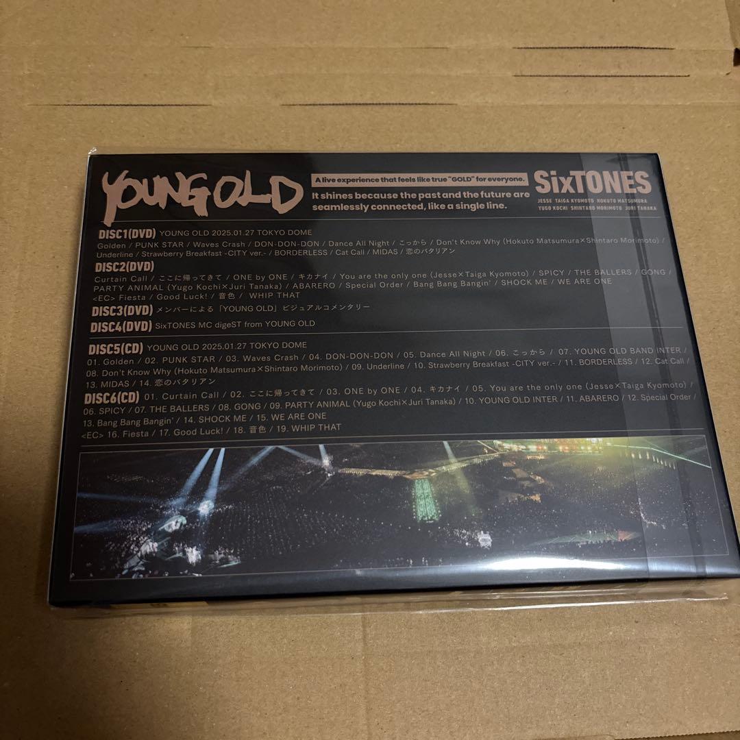 ミュージック SixTONES YOUNG OLD DVD