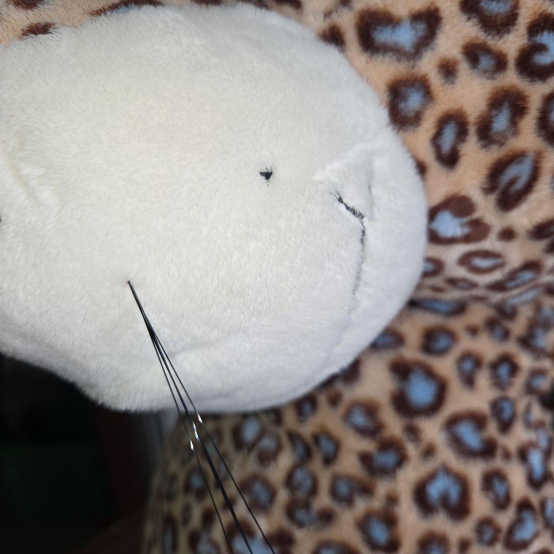 ニキ　BICヒョウ柄ぬいぐるみ 本体