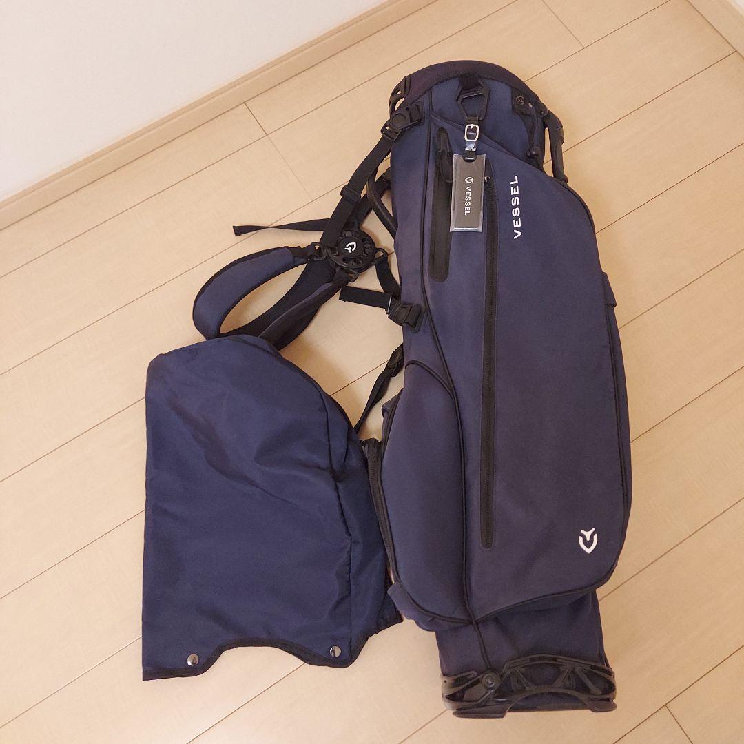 Vessel ベゼル キャディバック 軽量 スタンド ★未使用ネームプレート付