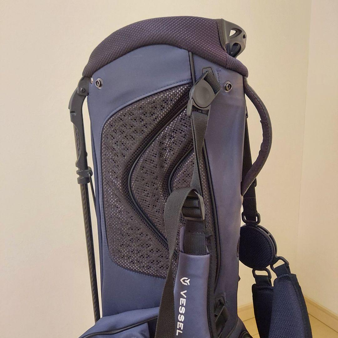 Vessel ベゼル キャディバック 軽量 スタンド ★未使用ネームプレート付