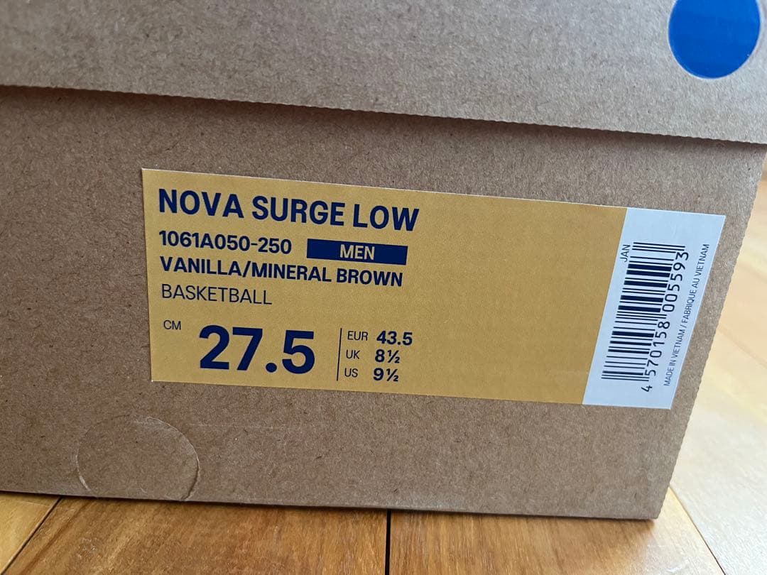 シューズ(男性用) asics nova surge low2 ballaholic 27.5