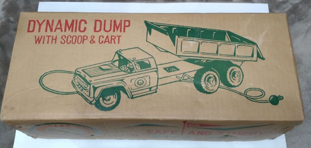 【昭和レトロ】 マルサン ブリキ製 ダイナミックダンプ