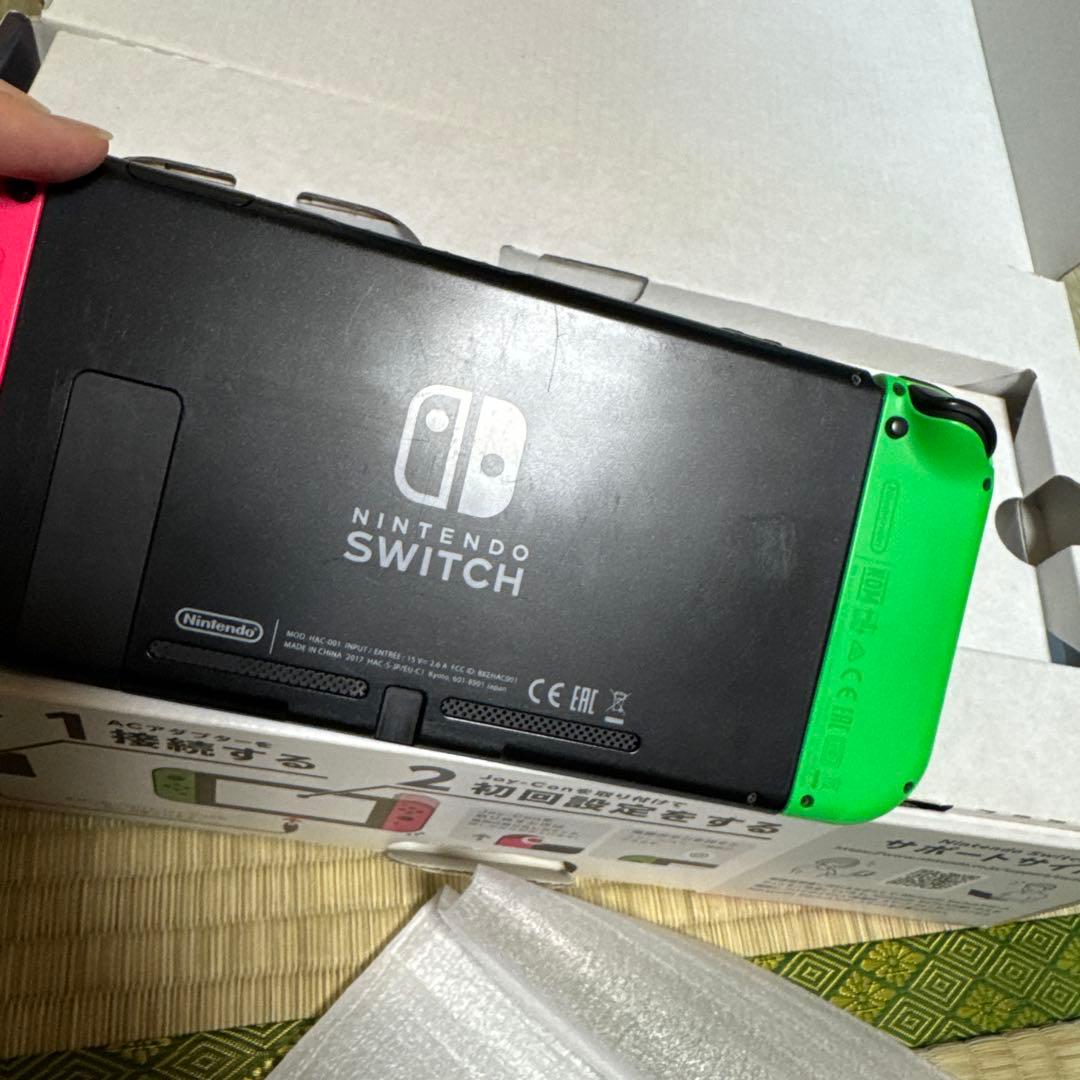 Nintendo switch 本体　スプラトゥーン2 エディション　本体任天堂