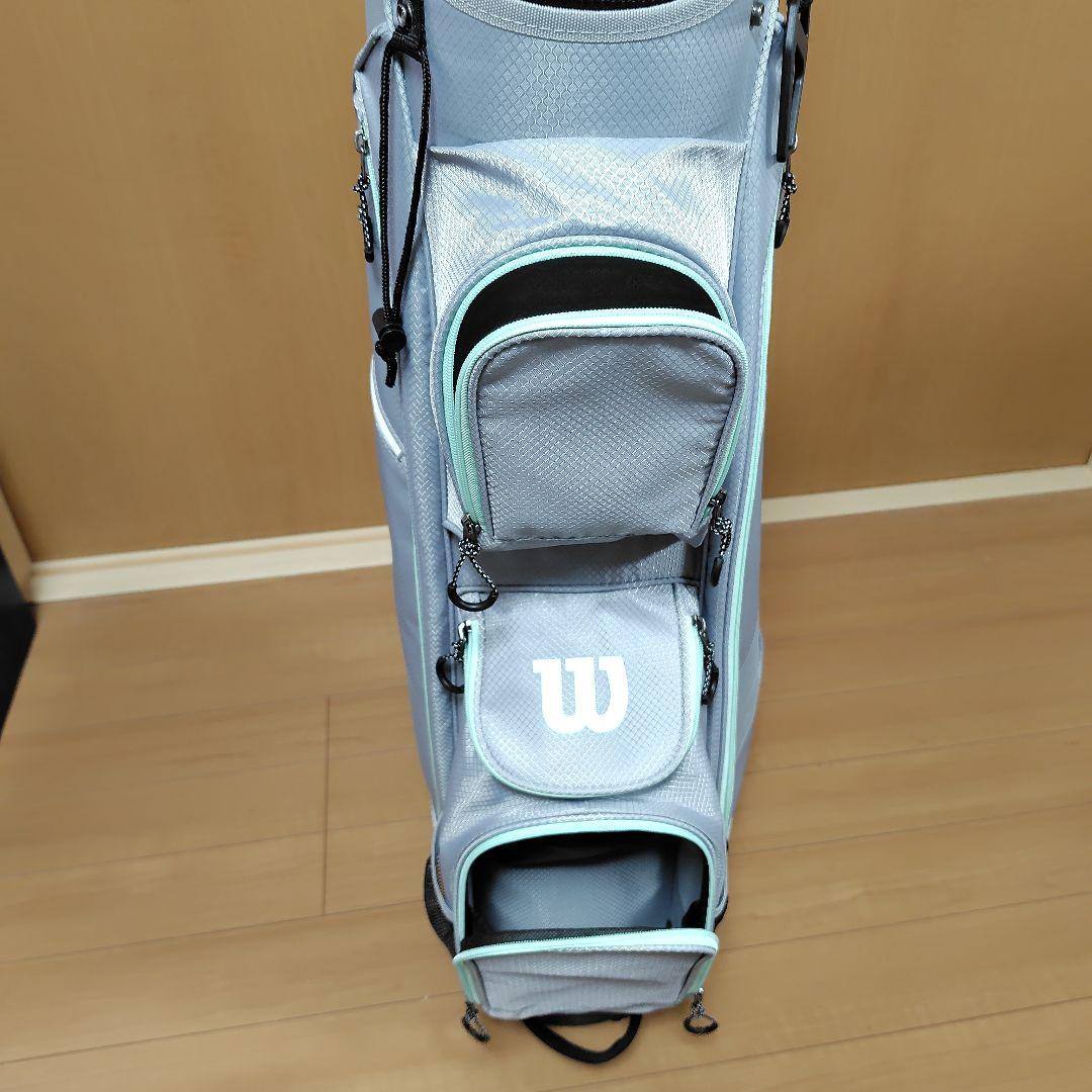 GW期間限定値引き Wilson キャディバッグ グレー