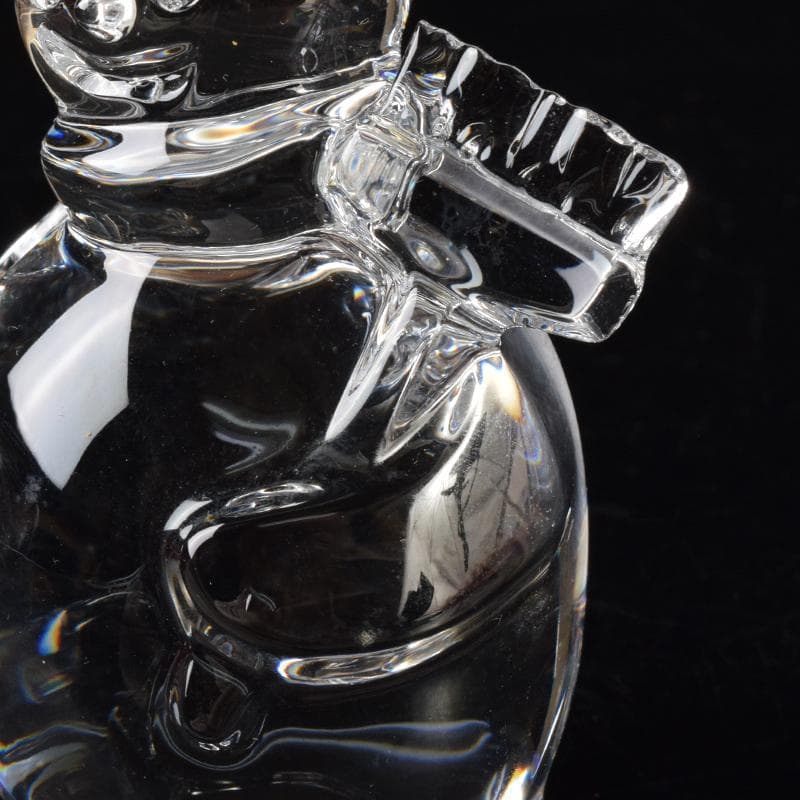 Baccarat　バカラ　クリスタルガラス　スノーマン　置物　箱付　V　7134