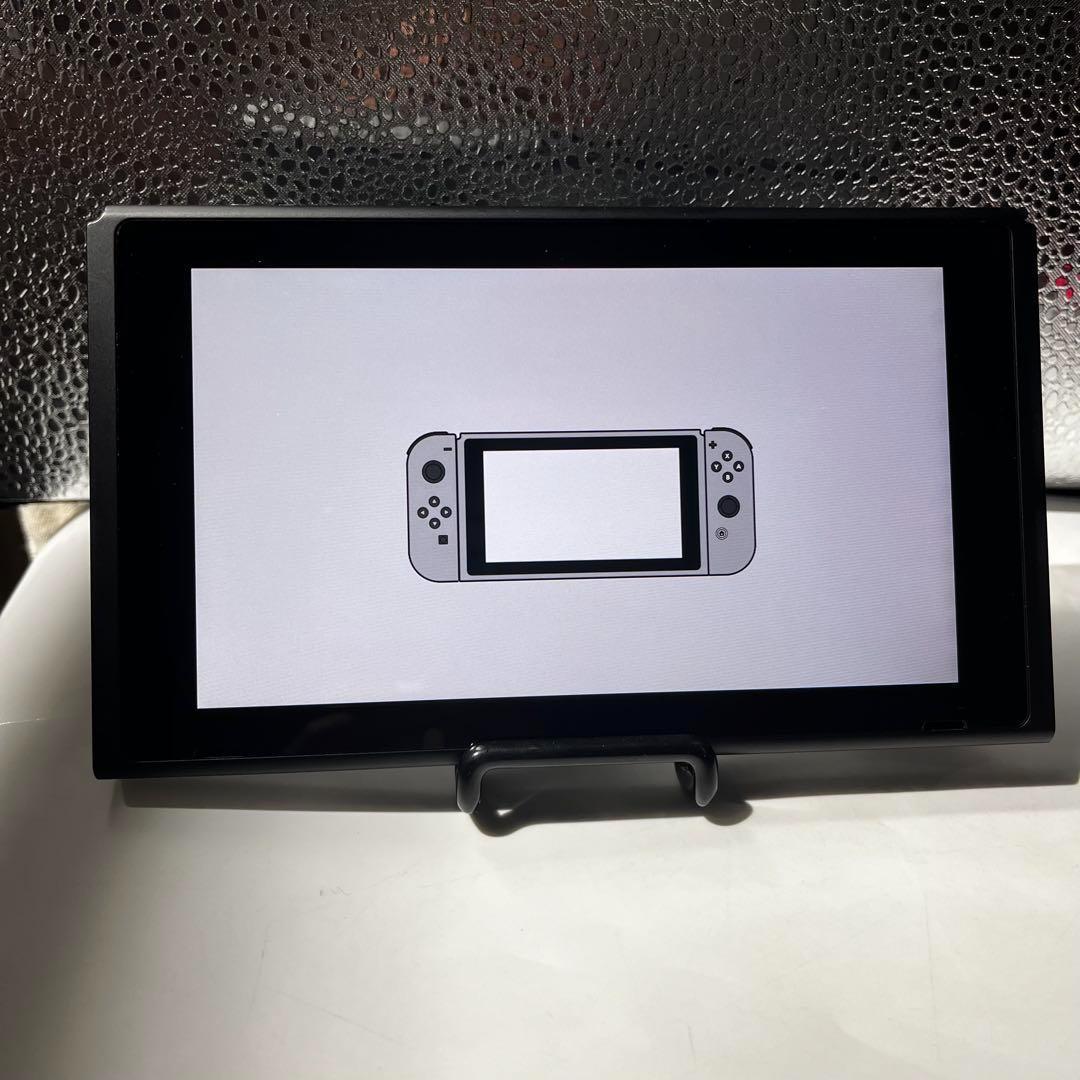 【液晶美品】NintendoSwitch 本体 新型拡張バッテリー 付属品完備