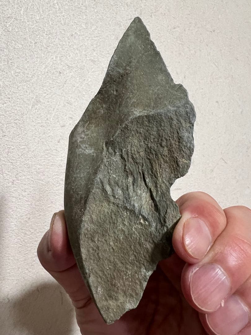 旧石器時代 打製石器 大型石斧 尖頭器 岩宿 群馬県 発掘 出土 骨董 古美術