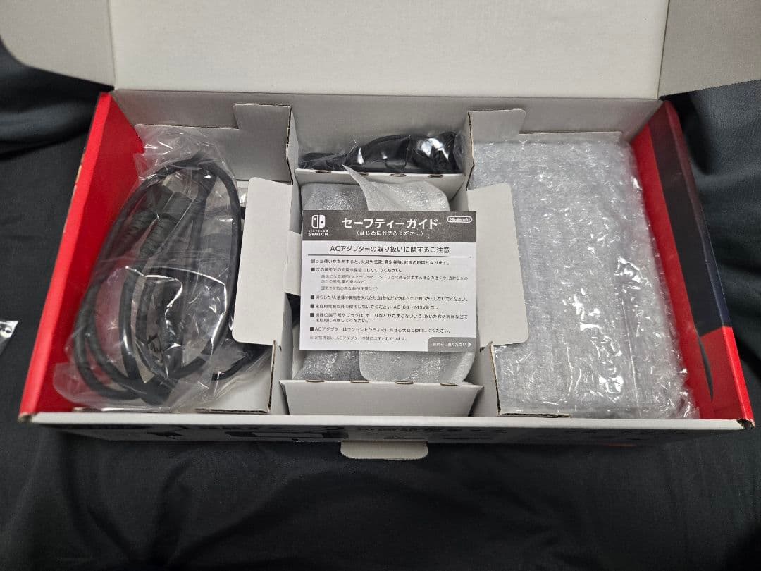 Switch 本体 通常モデル 付属品完備 microSD128GB付