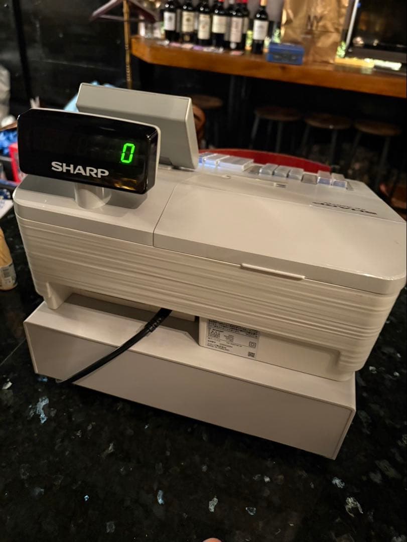 SHARP レジスター ホワイトXE-A207W