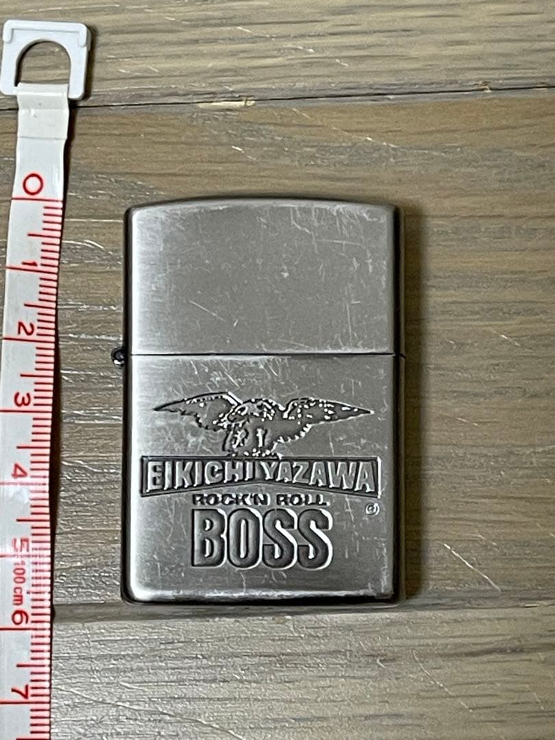 矢沢永吉様【希少品】 ZIPPO BOSS ライター