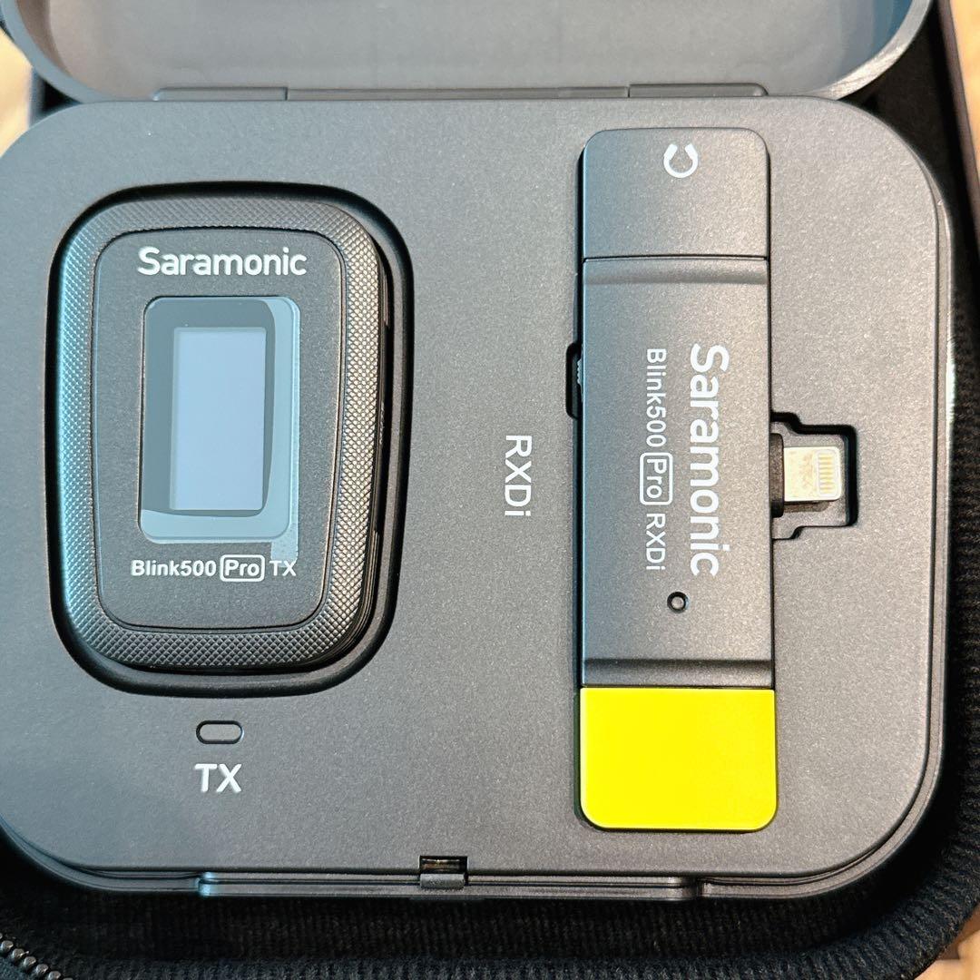 ワイヤレスマイクシステム 送信機1台+受信機1台セット ブラック