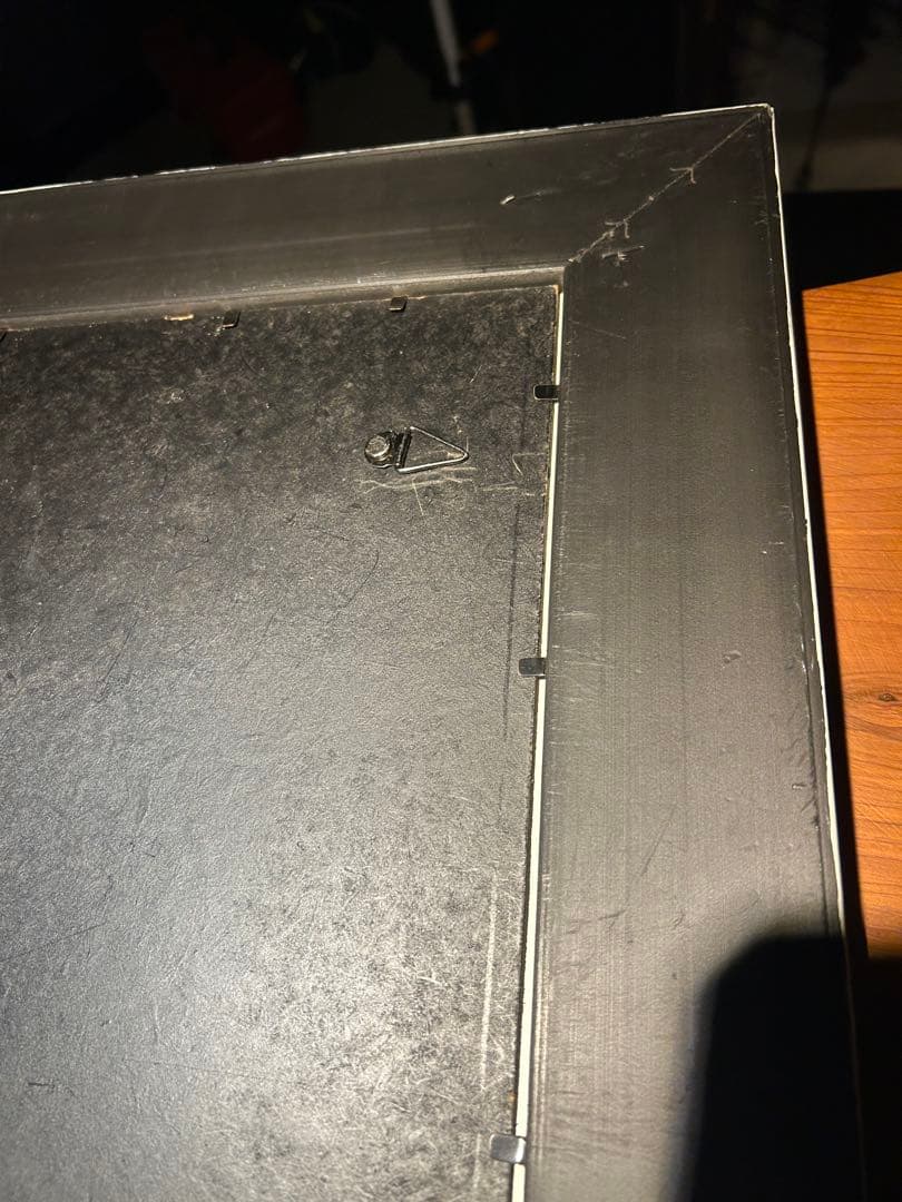 アンティーク額縁‼️ シャービー・デザイン額縁　マットホワイト　大サイズ