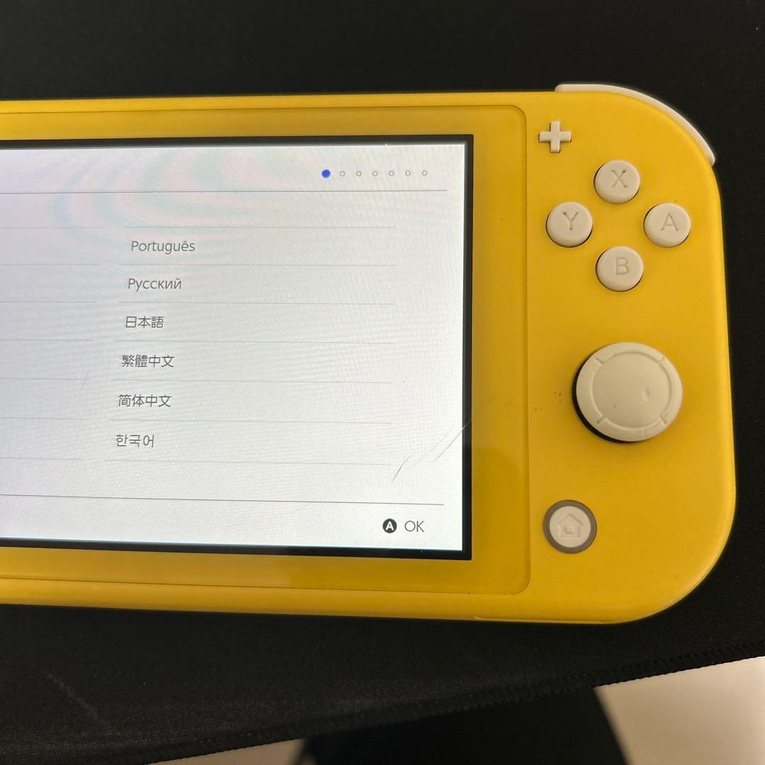 Nintendo Switch Lite イエロー + コントローラー＋ケース