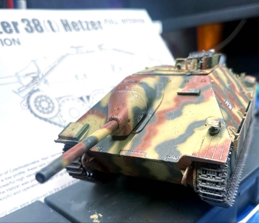 タコム1/35 38式軽駆逐戦車 ヘッツァー 後期型w/フルインテリア