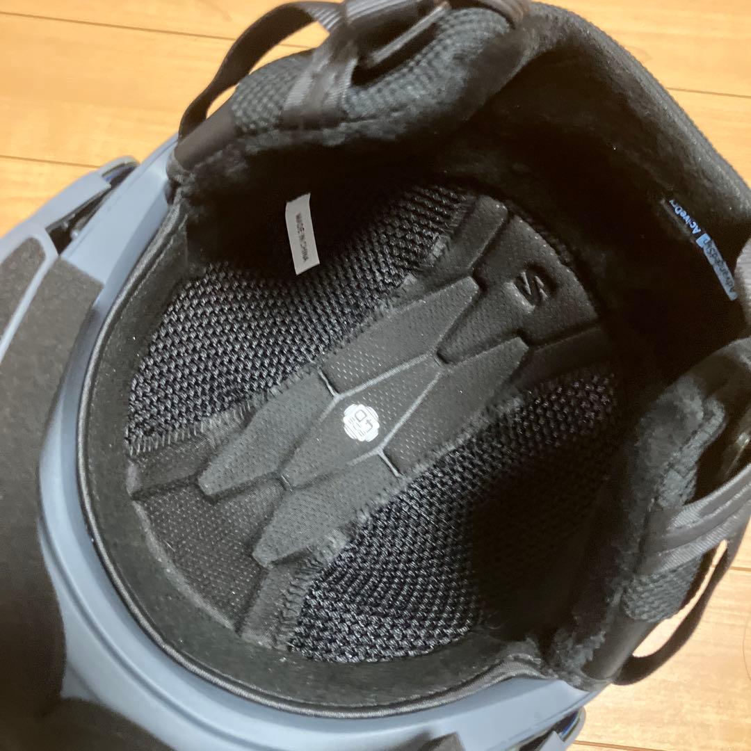 サロモン バイザー付きヘルメット Lサイズ