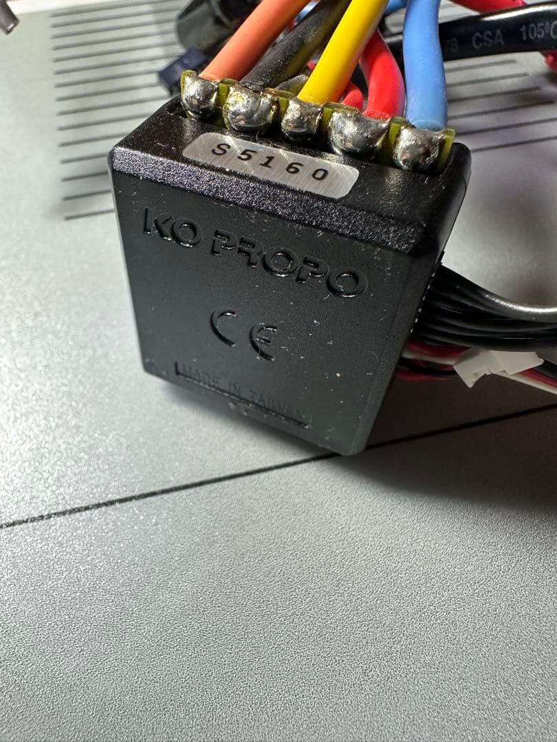 KO ブラシレスモーター、ESC、BLZ-700 BLM17.5 プログラマー