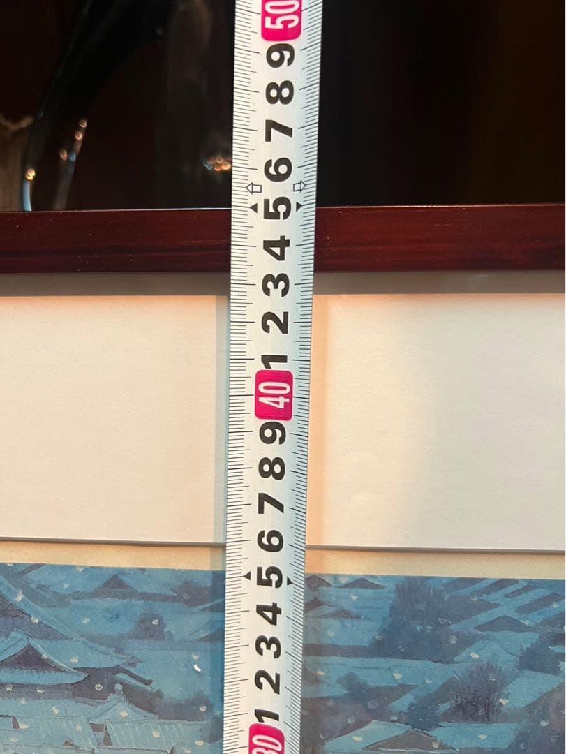 Kanrin2019＊東山魁夷 年暮る 額縁 インテリア アート