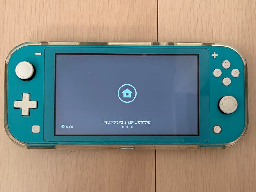 Nintendo Switch Lite ターコイズ　専用カバー&充電器付き