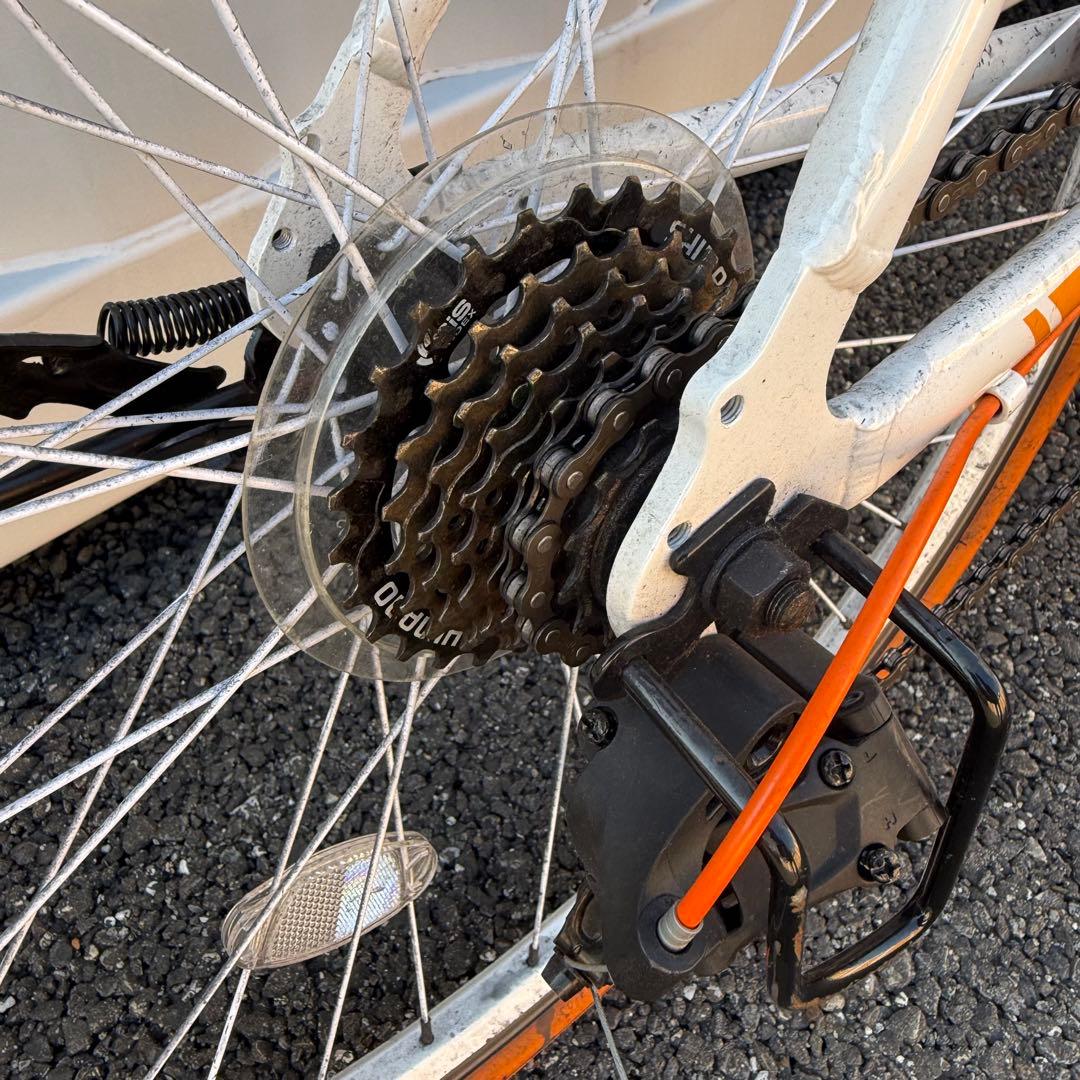 クロスバイク 身長165cm-175cm シマノ7段変速 定価3万円