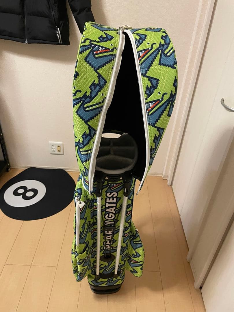 PEARLY GATES ゴルフバッグ ワニ柄 89 おまけ付き　ワニ柄バック