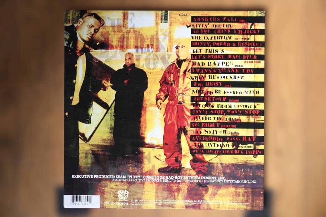 THE LOX : MONEY, POWER & RESPECT 2枚組レコード