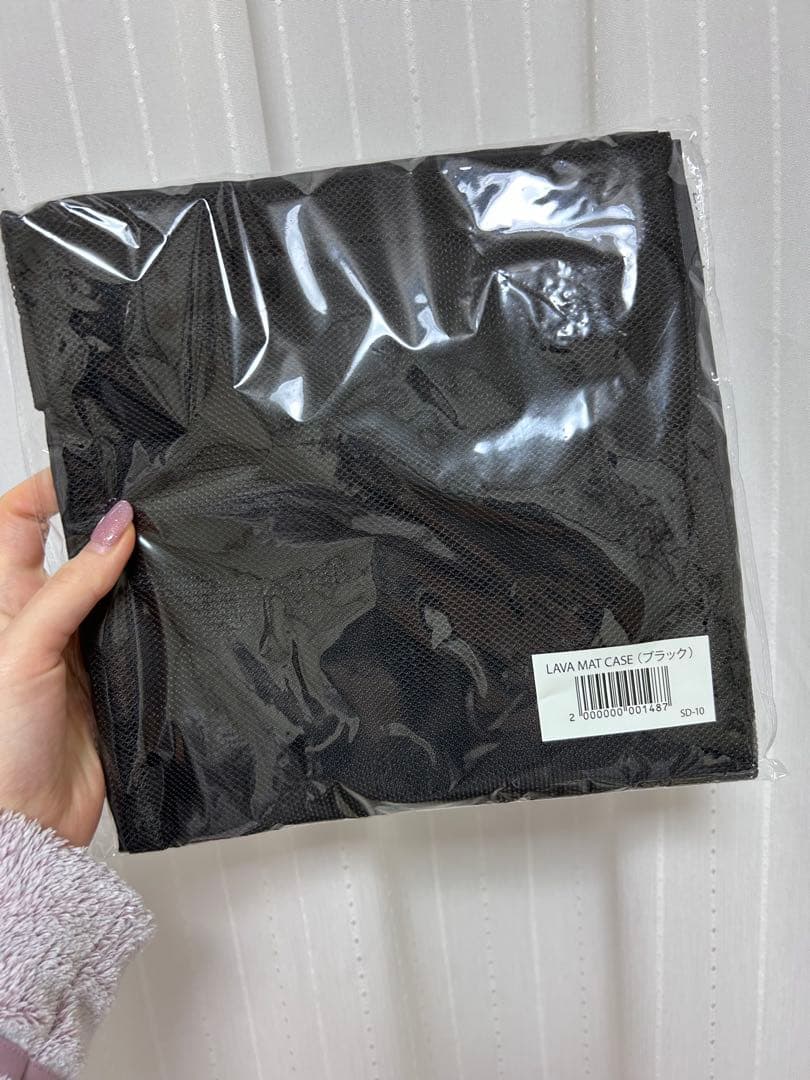 LAVA ヨガマット ピンクとマットケース