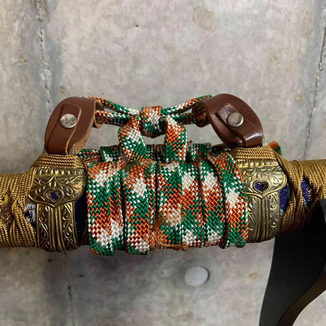 【模造刀/居合刀】長刀　金属製　武具　コレクション美術居合刀剣