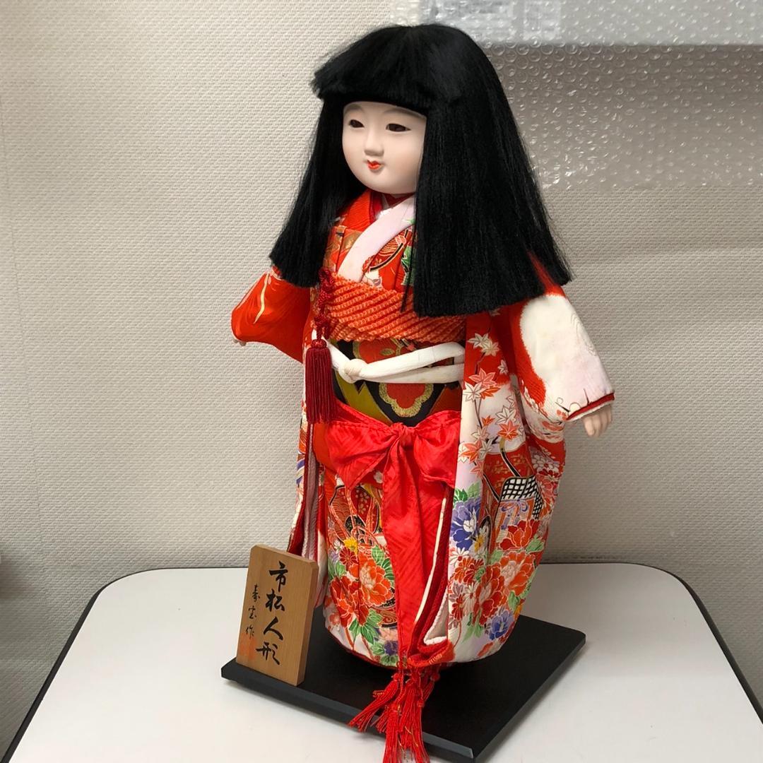市松人形　高さ５１㎝　美品です