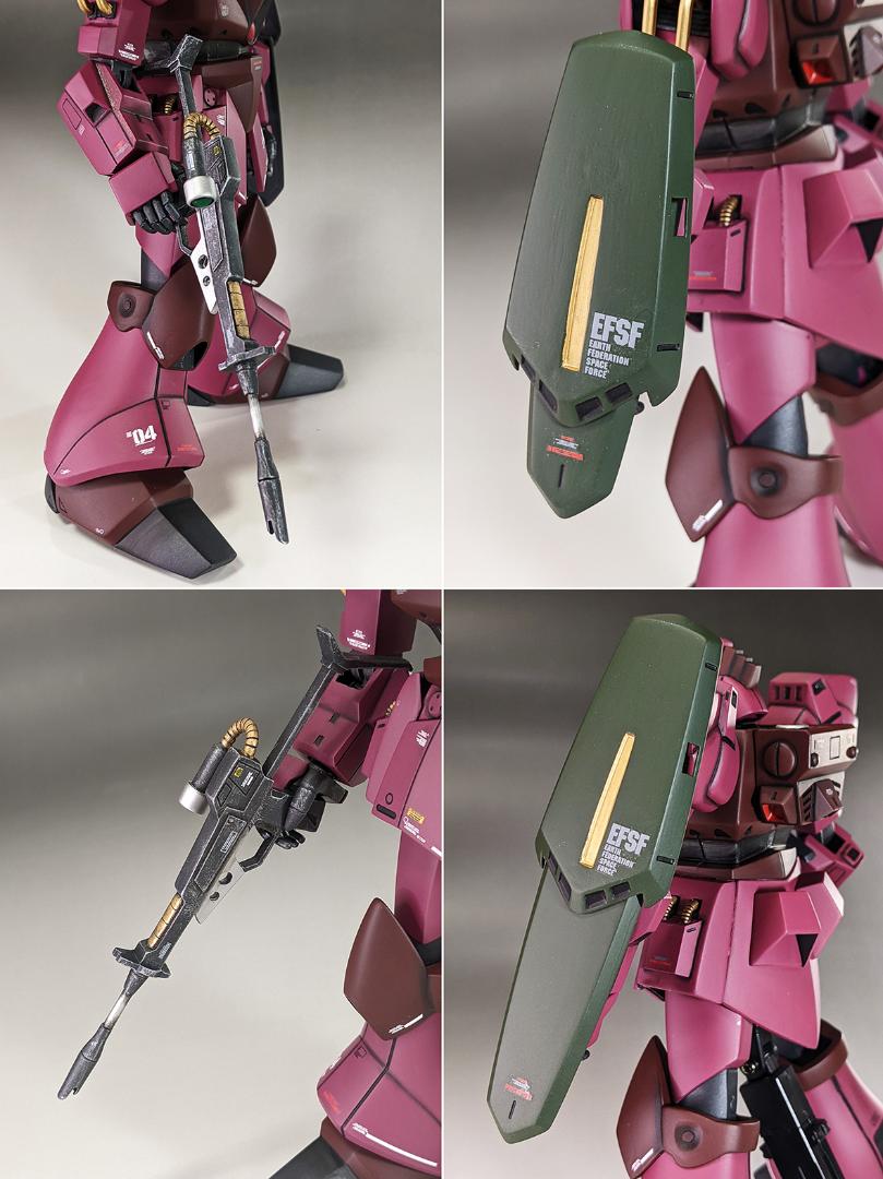 プラモデル　1/100 ガルバルディβ（機動戦士Zガンダム）組立塗装済