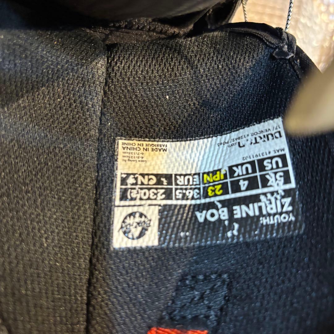 BURTON ZIPLINE BOAスノーボードブーツ23.0cm ジュニア