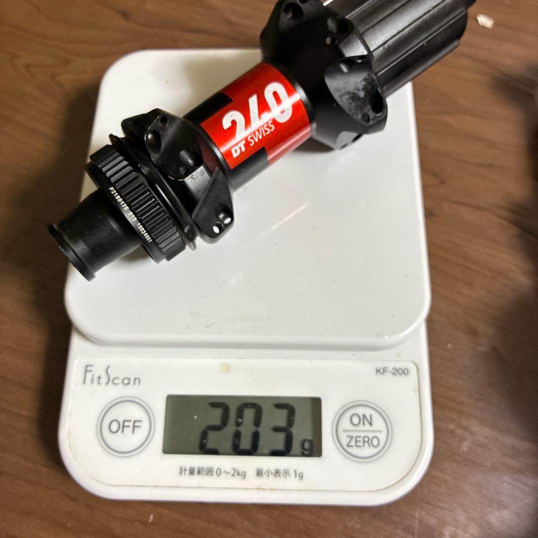 Dt Swiss 240 ハブ　ロード24h ストレートプル