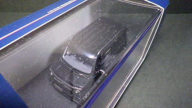 1/43 スズキ スペーシア ギア ミニカー ブラック HS237BK