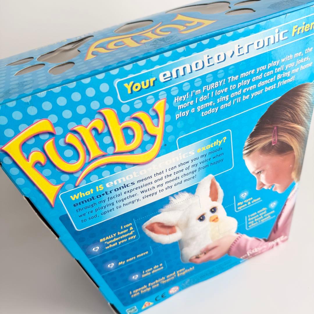 ★ふわわ★ ・・ファービー2 furby 英語版　不稼働　チャコールグレー