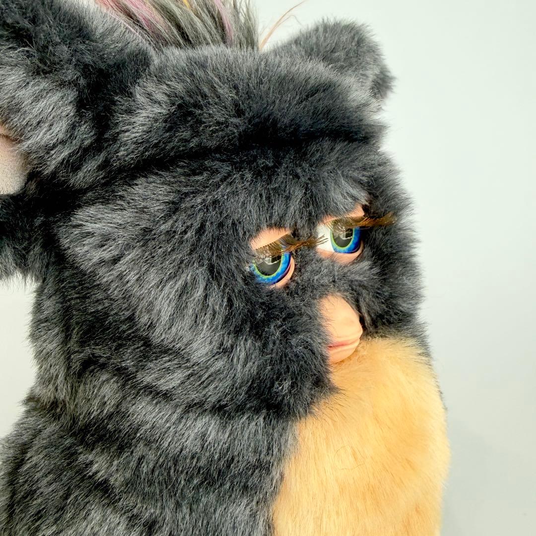 ★ふわわ★ ・・ファービー2 furby 英語版　不稼働　チャコールグレー