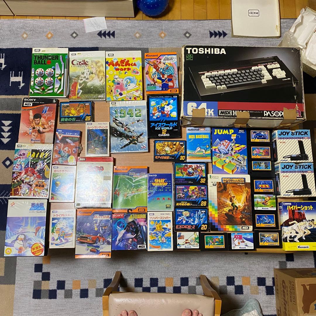 MSX 本体 ソフト　37本　セット売り