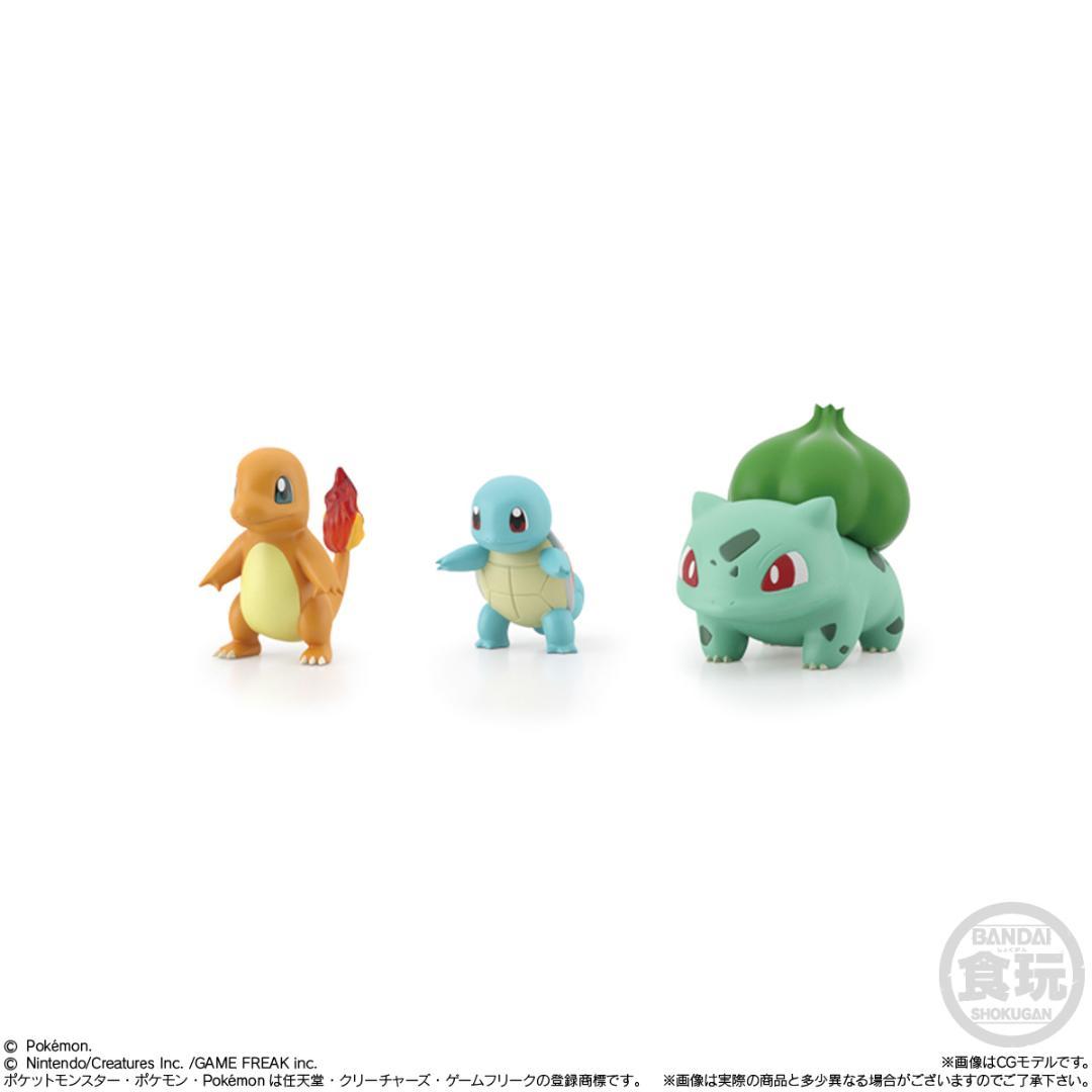 新品未開封　ポケモンスケールワールド カントー地方　6種フルコンプセット