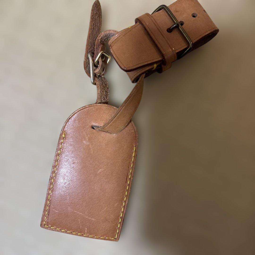 正規品LOUIS VUITTON ルイヴィトンヌメ革ネームタグ14セット