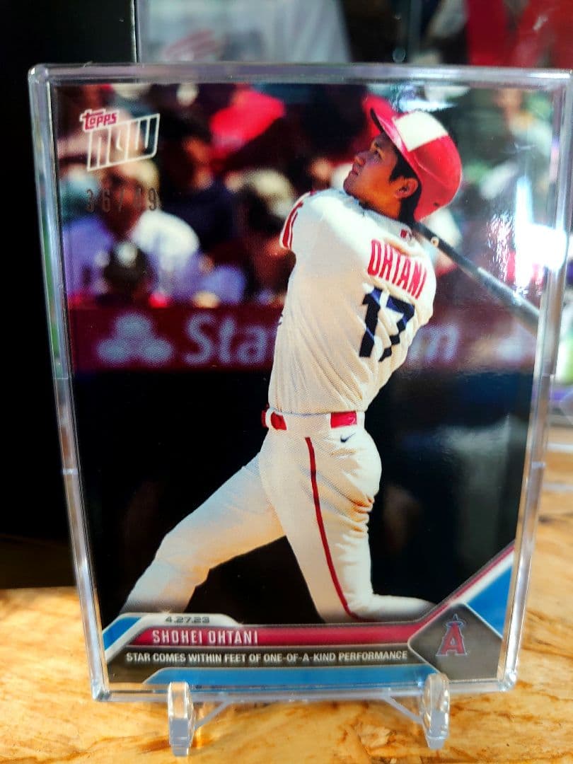 【ブルーパラレル】大谷翔平 topps now シティコネクト 二刀流 サイクル