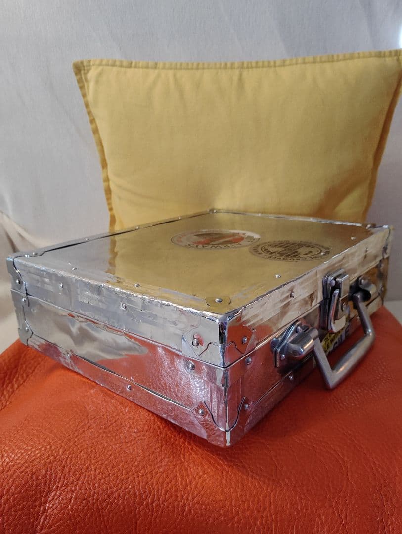 ハンドメイド　アタッシュケース　RIMOWAステッカー付き