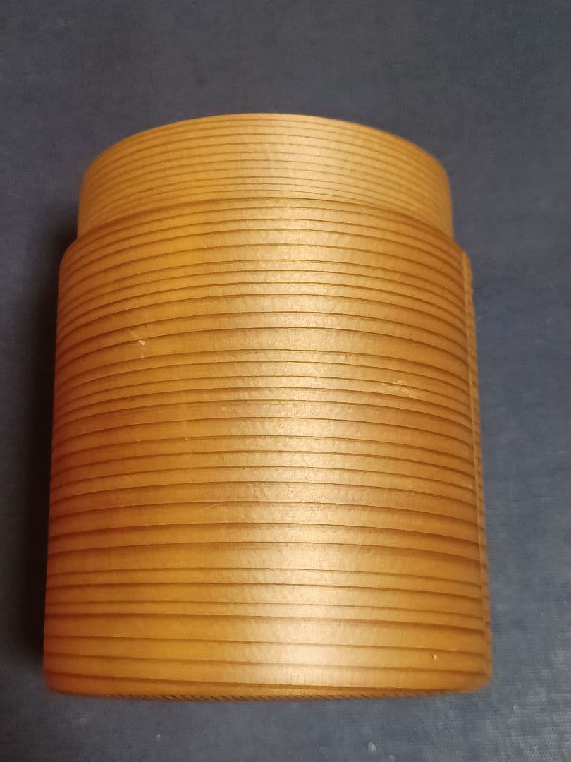 柴田慶信商店 お曲げわっぱ 茶筒