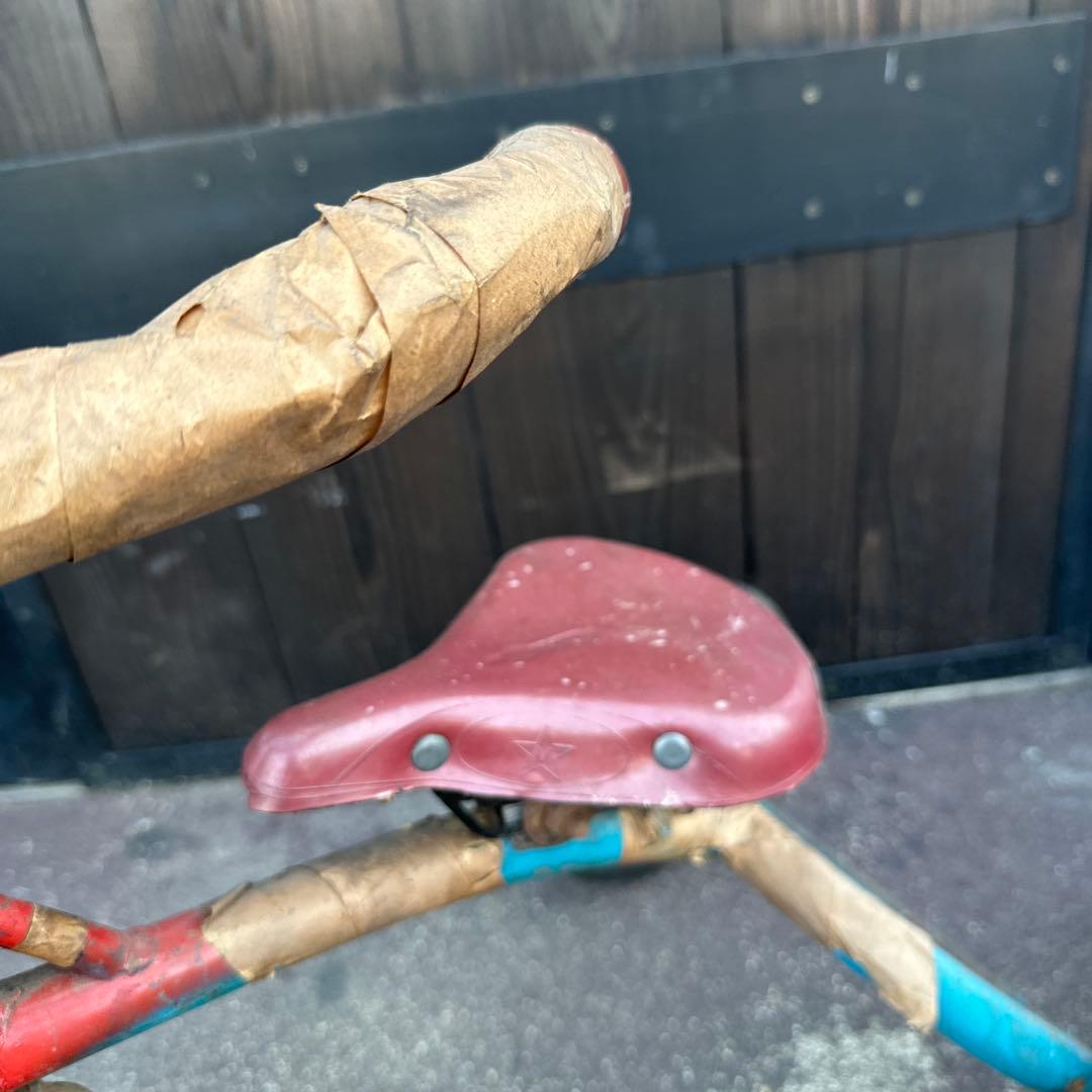 お値下げ‼️蔵から出てきた　アンティーク三輪車　デッドストック